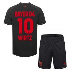 Bayer Leverkusen Florian Wirtz #10 Heimtrikot 2023-24 Kurzarm (+ kurze hosen)